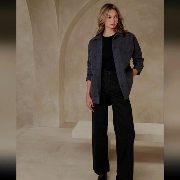Banana Republic Factory Denim - Banana Republic Factory Luxe Jean, Black, Size 8, NWT Never Been Worn